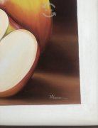 Pintura De Manzanas Al Óleo, $ 1,500