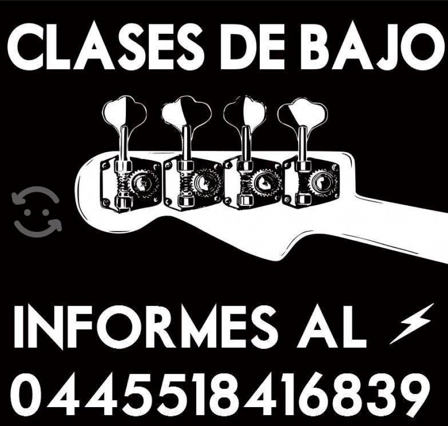 Clases De Bajo Eléctrico, $ 200.00