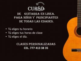 CLASES PARTICULARES DE GUITARRA A DOMICILIO, $ 200.00